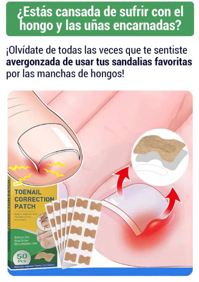 NailCare Pro - Parches para uñas encarnadas